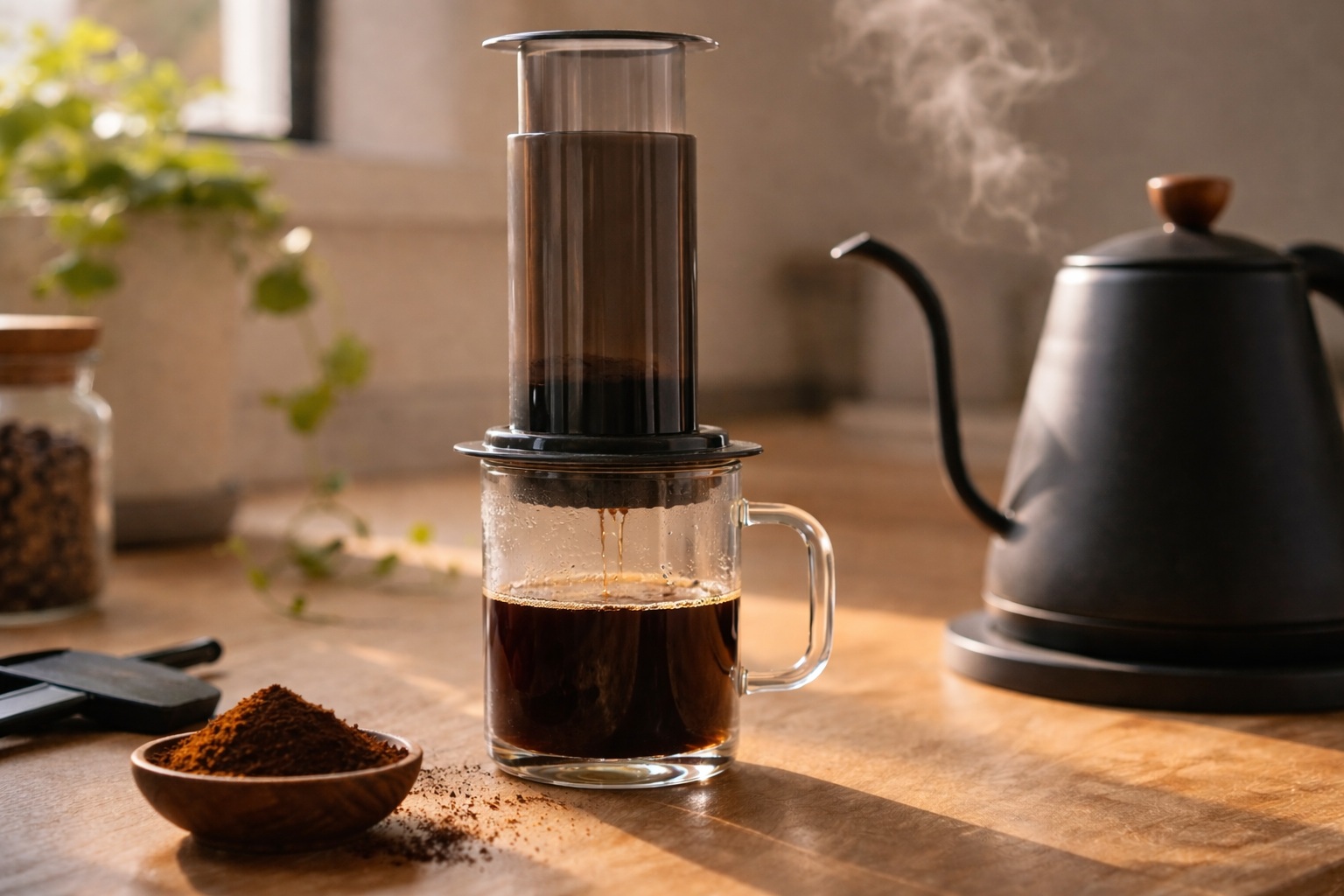 how to use an aeropress