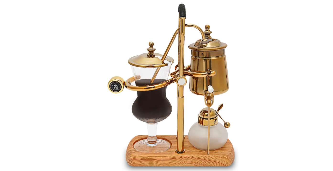 Ekdxeaa Golden Titanium Siphon Coffee Maker Review