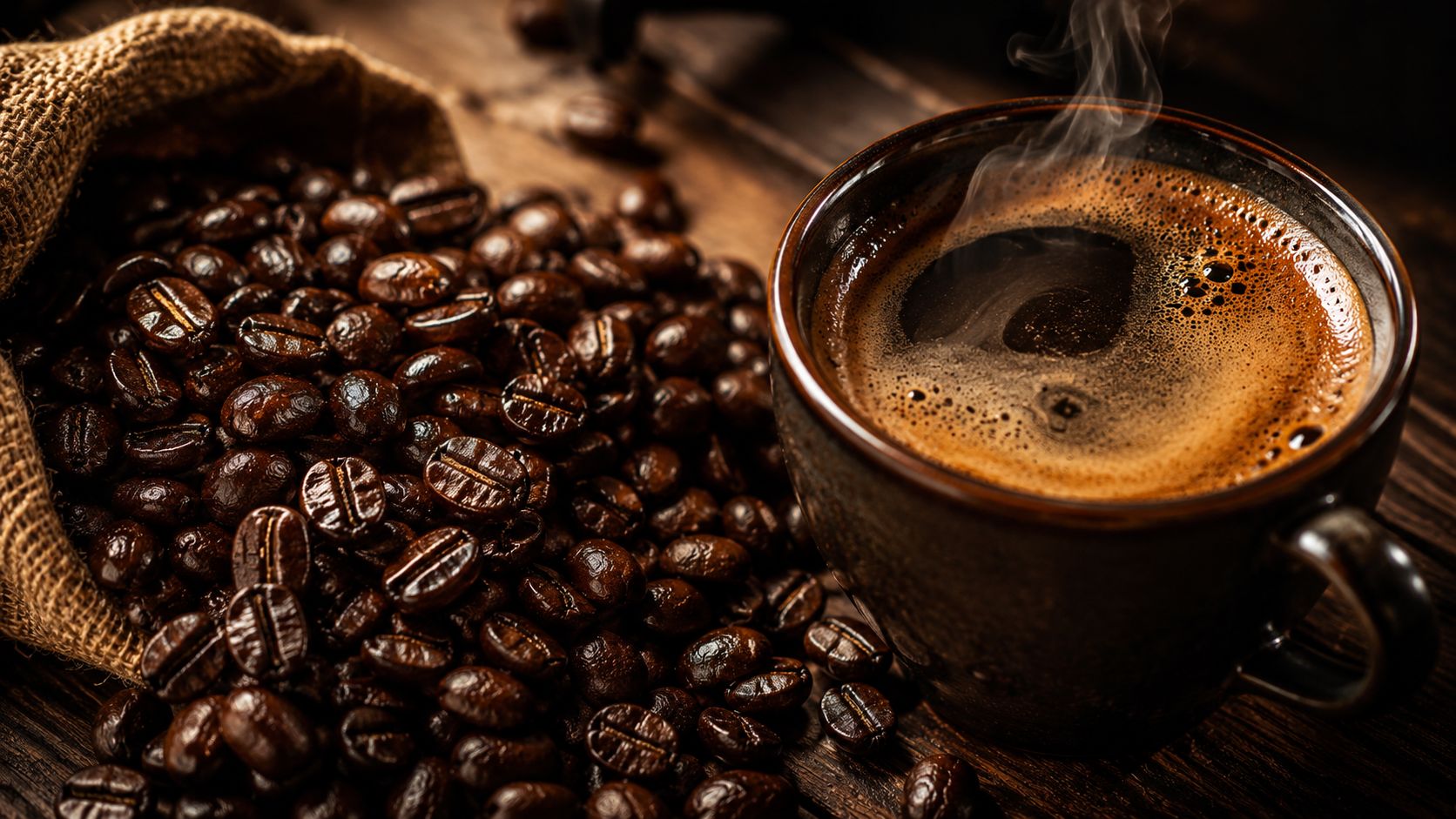 dark roast coffee
